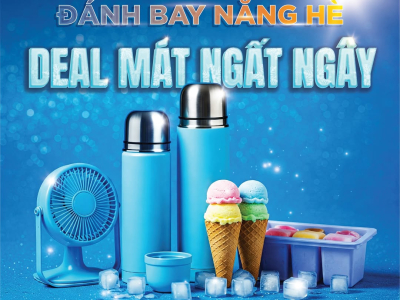 ĐÁNH BAY NẮNG HÈ – DEAL MÁT NGẤT NGÂY