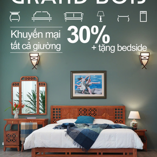 🥳GrandBois xin vui mừng thông báo - chương trình khuyến mại chuyển mùa